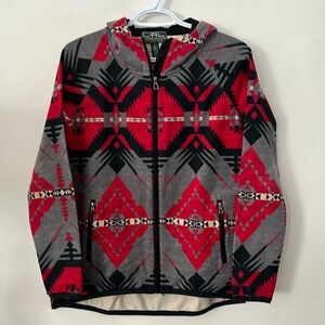 Ralph Lauren Lauren active women's Aztec zip up hoodie size small